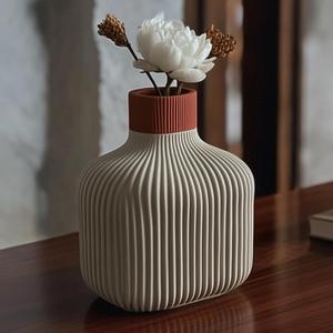 Hana Ridge Vase – Elegant Decor for Japandi-Inspired Interiors