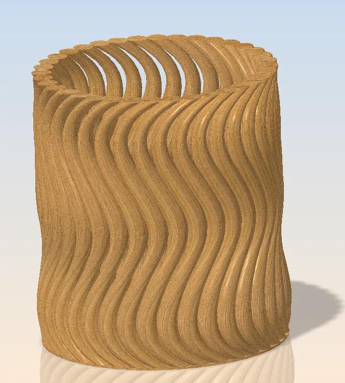 Pencil Cup spiral