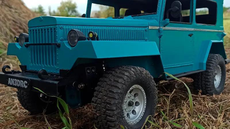 3D Printed RC Car GAZ-67 Custom by AN3DRC