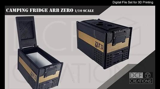 1/10 Scale “ARB ZERO” Camping Fridge