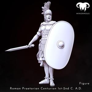 Figure – Roman Praetorian Centurion  1st-2nd C. A.D. in Command!