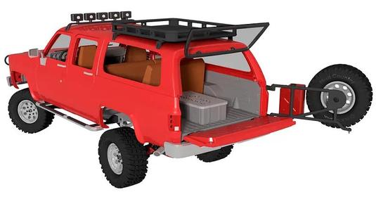 3D Printed RC Car Chevrolet K20 Suburban by AN3DRC