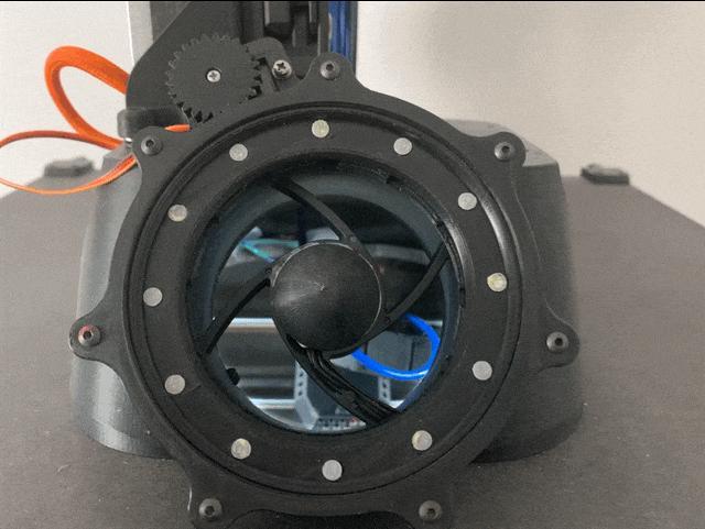 Iris Fan 80mm
