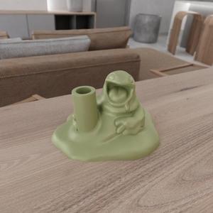 3D Pen Holder Stl Decor with 3D Print Stl Files and Gifts for Him & Home Decor, 3D Prints, Desk Pen Holder, 3D Printed Decor, Pencil Holder