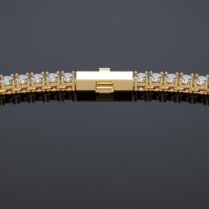 3point5mm Tennis Chain with Clasp