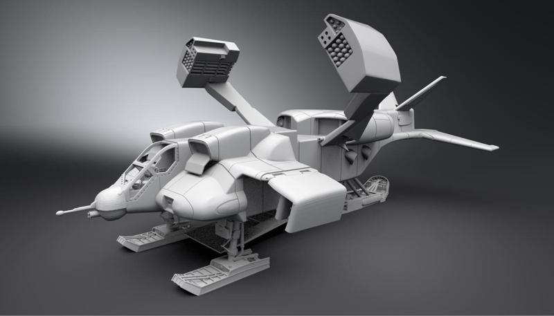 UD4L Cheyenne Scale model