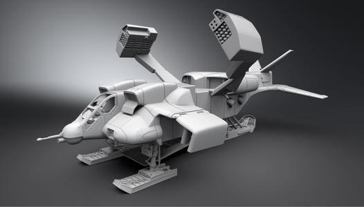 UD4L Cheyenne Scale model