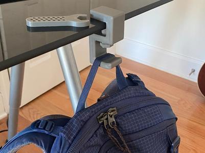 Extra Strong Adjustable Desk Hook for Backpack