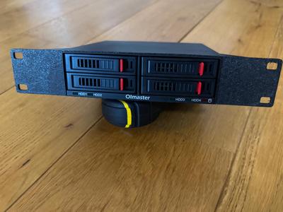 10″ Inch Rack mount 5.25 SSD NAS JBOD for Minilab