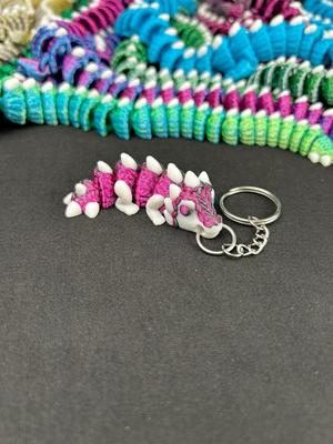 Cozy Dragon Small Keychain