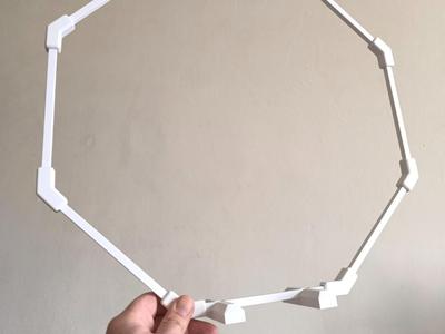 Octagonal FPV racing gate