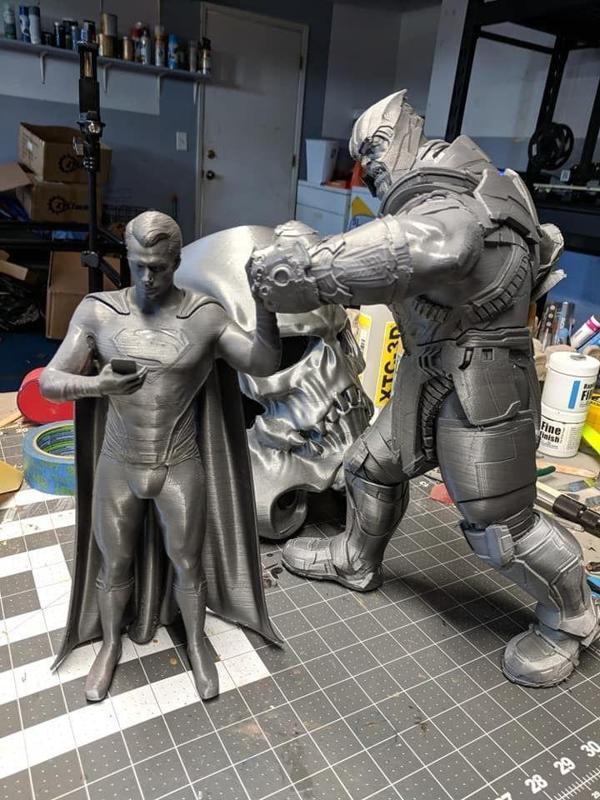 Superman Vs Thanos STL