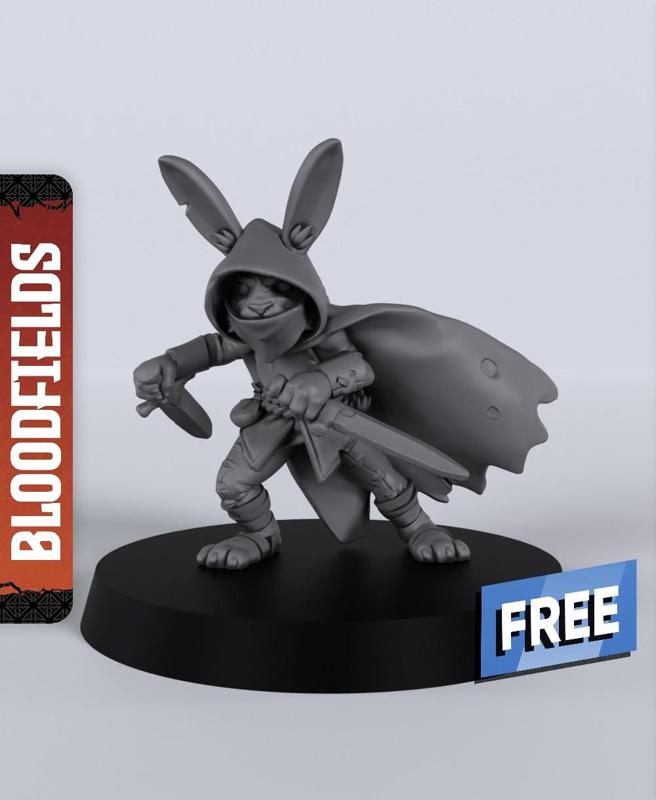 Bunnaby – With Free Dragon  – 5e DnD Inspired for RPG and Wargamers