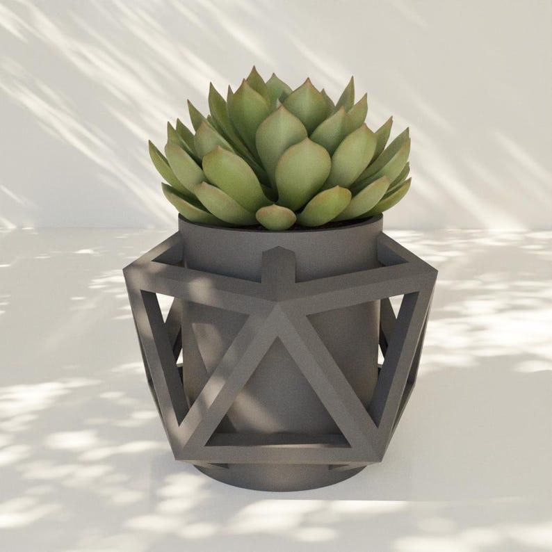 3d printing stl file of planter decorative file for 3d printer users