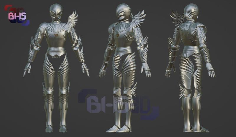 Griffith Reincarnation Armor 3D