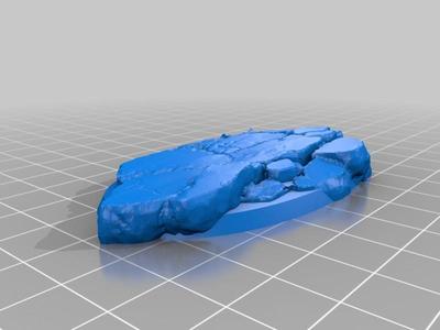 Biker Cavalry Base 75×42