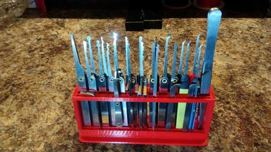Lock Pick Rack