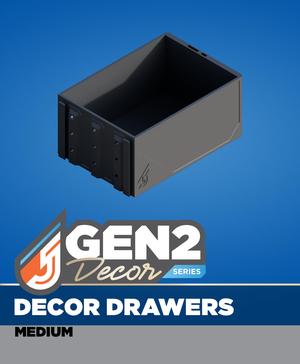 GEN2-QL Drawer Slim – Single – MEDIUM.stl