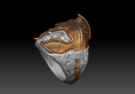 Spartan Ring 3D print model