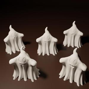 Booh 2024 Vase Mode optimized to be scaled down – 6 variants