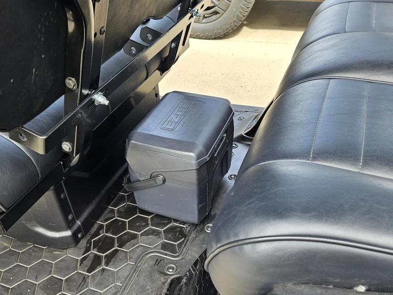 Golf Cart Cooler Mount   