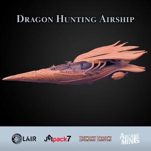 Legendary Dragons – Dragon hunting Airship