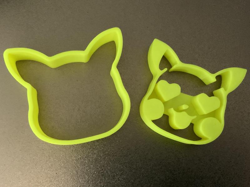 Pikachu cookie cutter