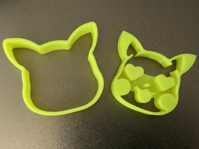 Pikachu cookie cutter
