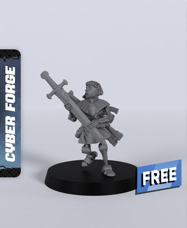 Butters the Squire – With Free Cyberpunk  – Sci-Fi Gift Ideas for RPG and Wargamers