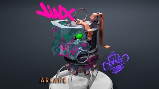 Jinx Chomper Grenade  – Ultimate  Arcane Edition UPDATED 2024