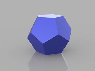 Low Poly Spheres: Dodechaderon