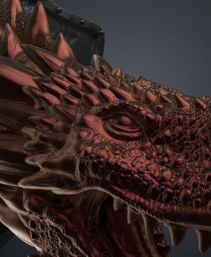 Dragon Head Wall Trophy – Game of Thrones