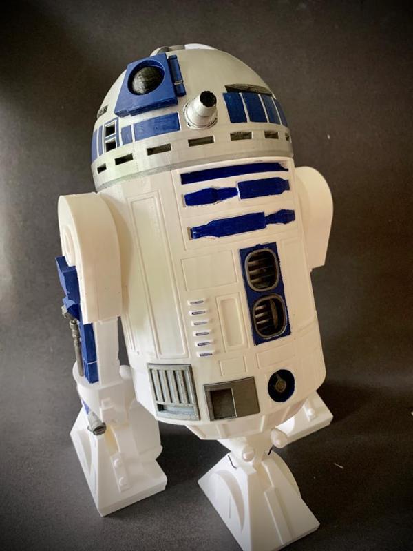Screen Accurate R2D2 Alexa Echo Dot 3 Dock