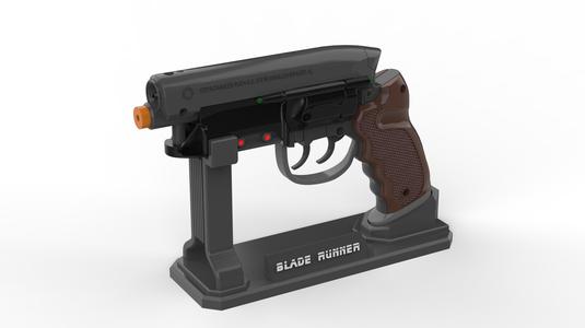 Deckards Blaster – Blade Runner – Printable 3d model – STL