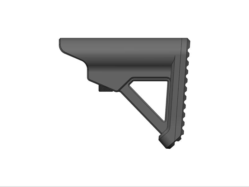 Airsoft M4-AR15 stock (14) and butt plate