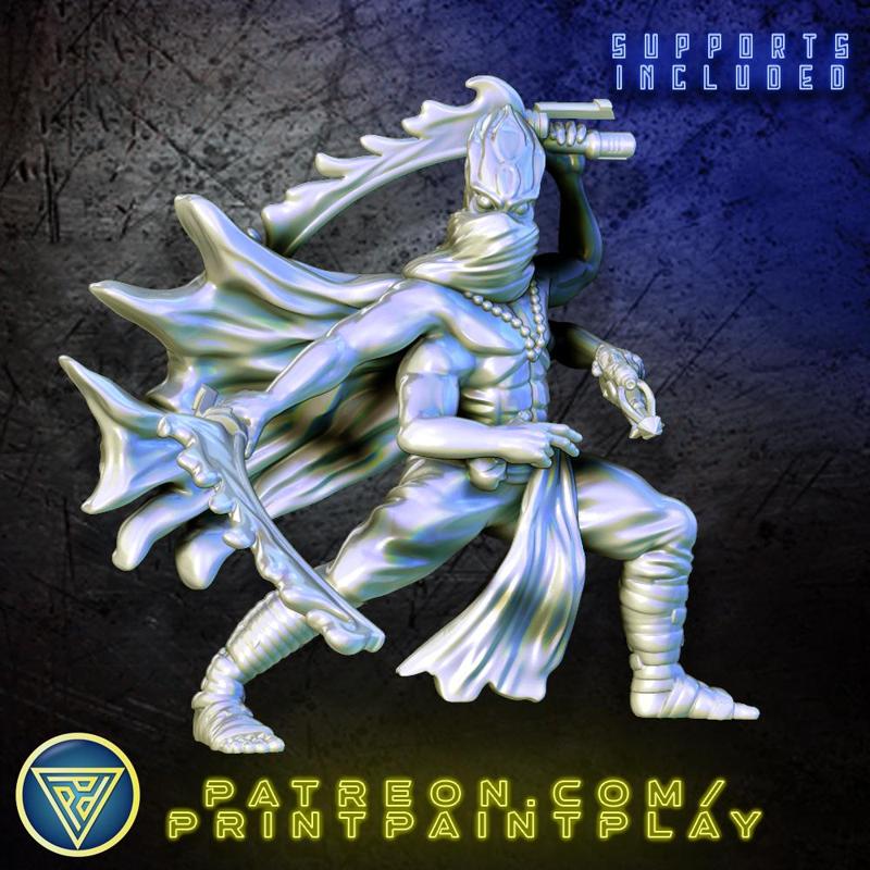 4-Armed Alien Gladiator