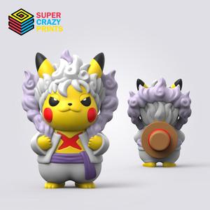 Luffy Gear 5 Pikachu