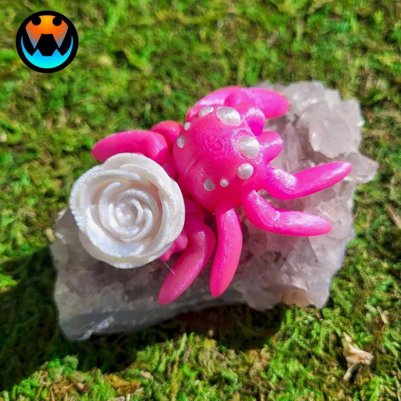 Rose Tiny Spider