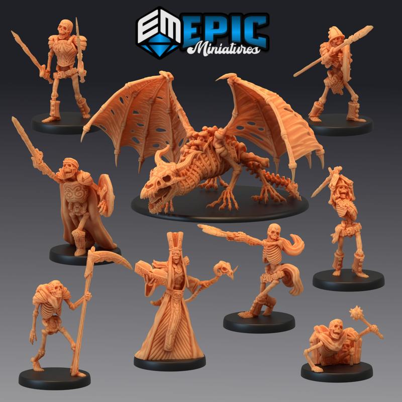 Crypt of Dread Set / Skeleton Army / Undead Collection