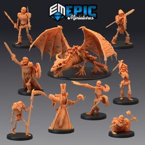 Crypt of Dread Set / Skeleton Army / Undead Collection