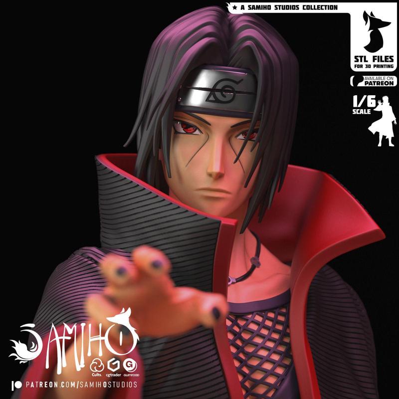 Samiho Studios – Uchiha Itachi – STLs ready for printing