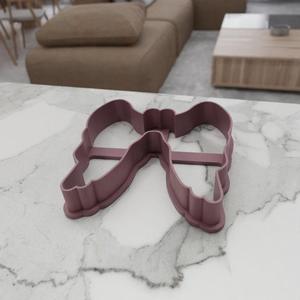 3D Angel Wings Cookie Cutter for Kitchen with 3D Print Stl Files & 3D Printing, Gift for Wife, Wings Cutter, 3D Printed Decor, Clay Cutter