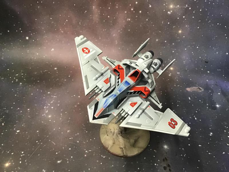 Space Trooper TAC tical Fighter/bomber ship