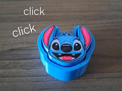 Stitch fidget clicker keyboard