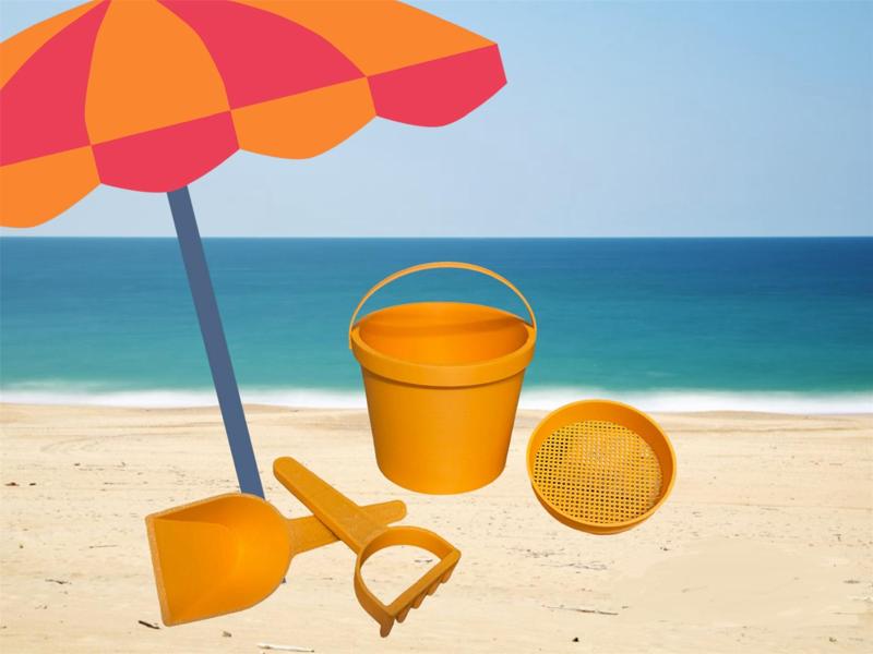 Bucket and spade – sand castle