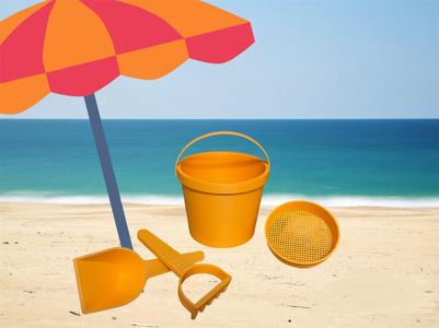 Bucket and spade – sand castle