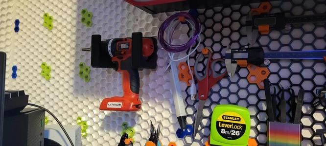 Drill holder for HSW