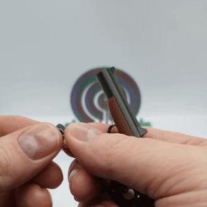 Bolt Action Rifle Keychain
