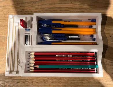 DeskOrganiser Bundle for Pens, Pencils and Media Storage devices
