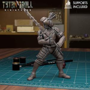 Mercenary Landsknecht Soldier 04 [Pre-Supported]